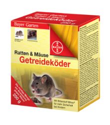 Bayer Garten Ratten- & Mäuse-Portionsköder, Gegen Kleintiere, Packung, 20x250g