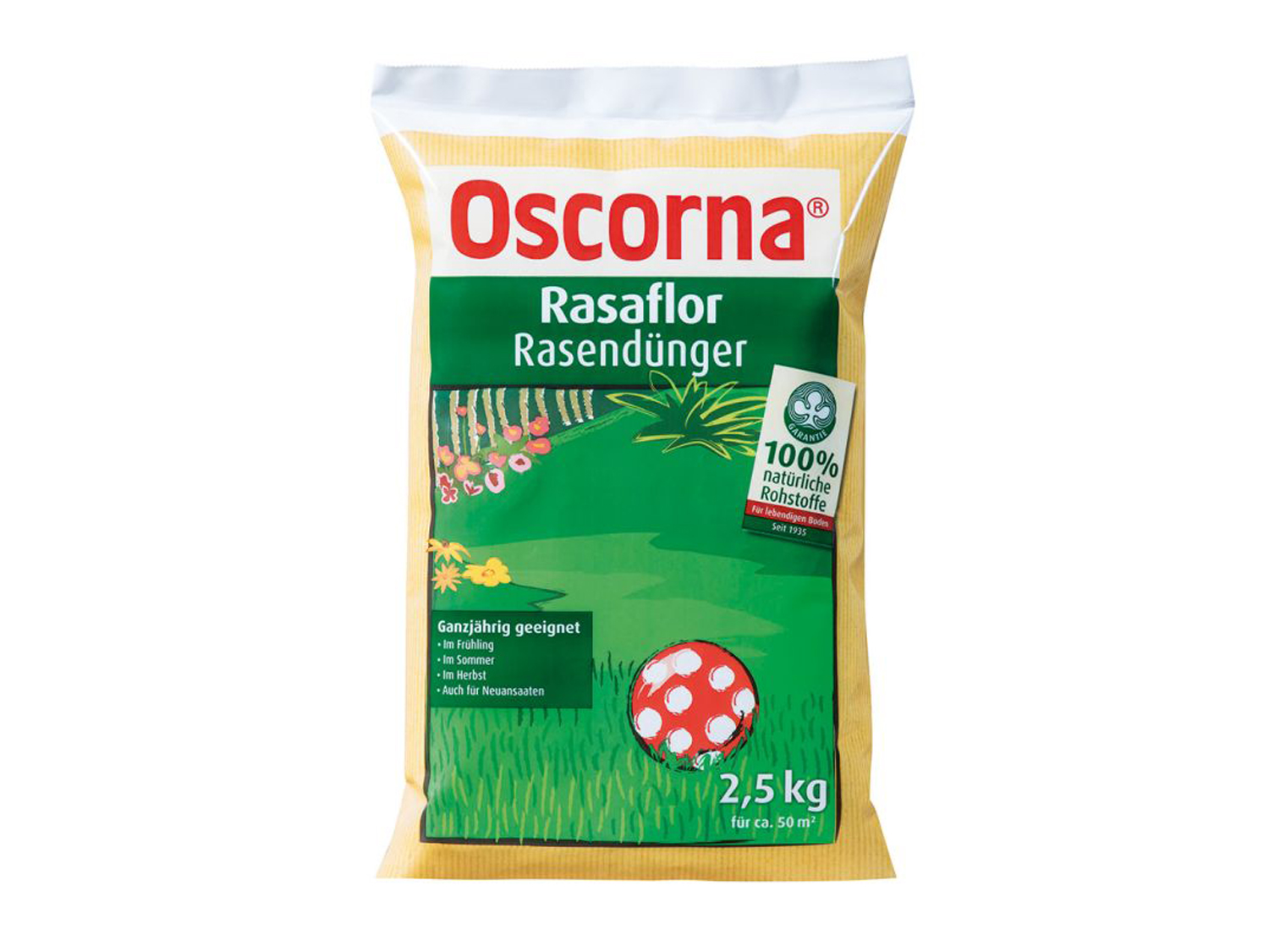Rasendünger Rasaflor Oscorna Oscorna Naturdünger Rasaflor