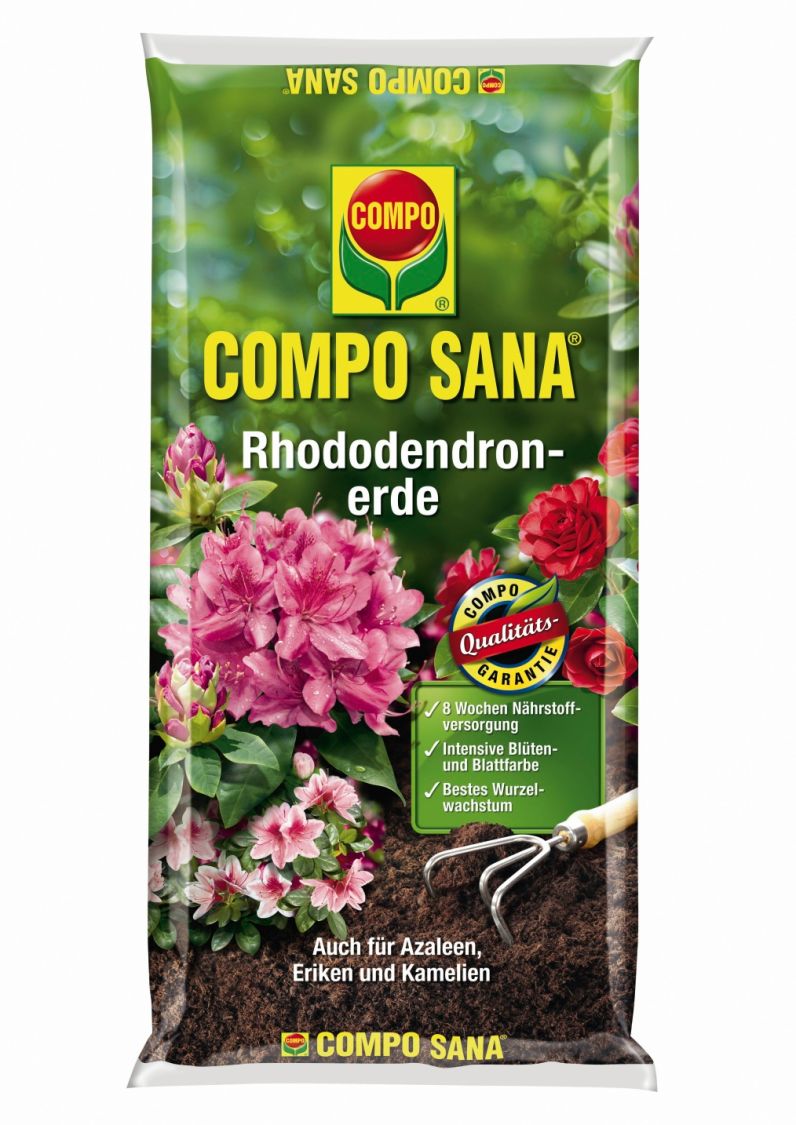 Sana Rhododendronerde Compo Baumschule Horstmann